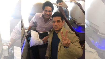 Sudesh Berry’s fan-boy moment with the ‘God of Cricket’ Sachin Tendulkar