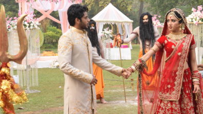 Wedding pics of Sharanya and Vyom from Ek Deewaana Tha