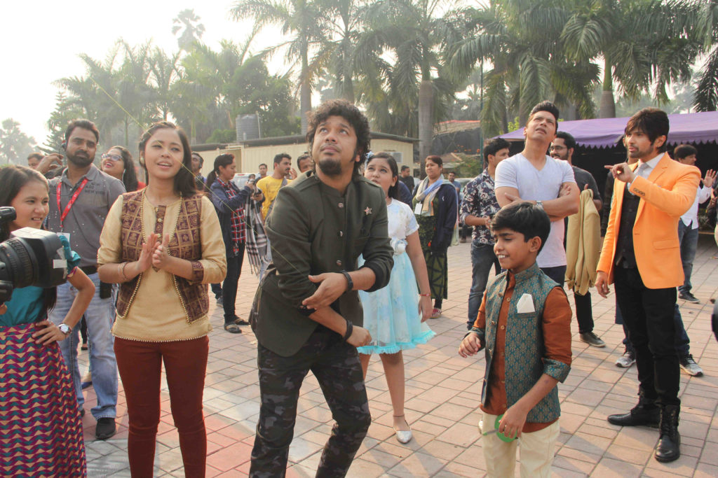 Makar Sankranti celebration on the sets of The Voice India Kids - 1