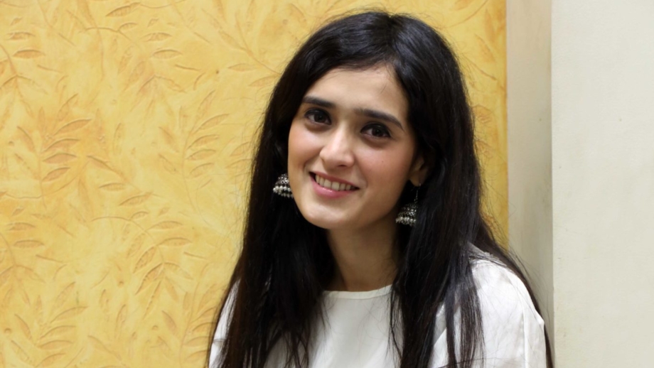 Pankhuri Awasthy smiles post FB Live with IndianWikiMedia 2