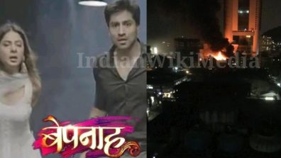 Fire on the sets of Colors’ Jennifer Winget-Harshad Chopda starrer Bepannaah