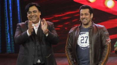 Salman Khan shoots for the first episode of Comedy High School