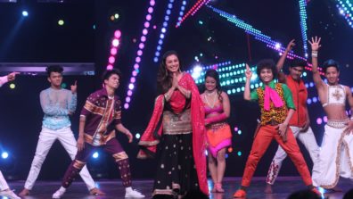 Rani Mukherjee promotes her movie on the sets of Dance India Dance 6