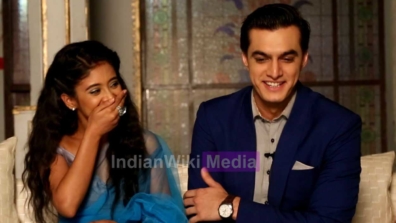 Candid moments of Kartik and Naira
