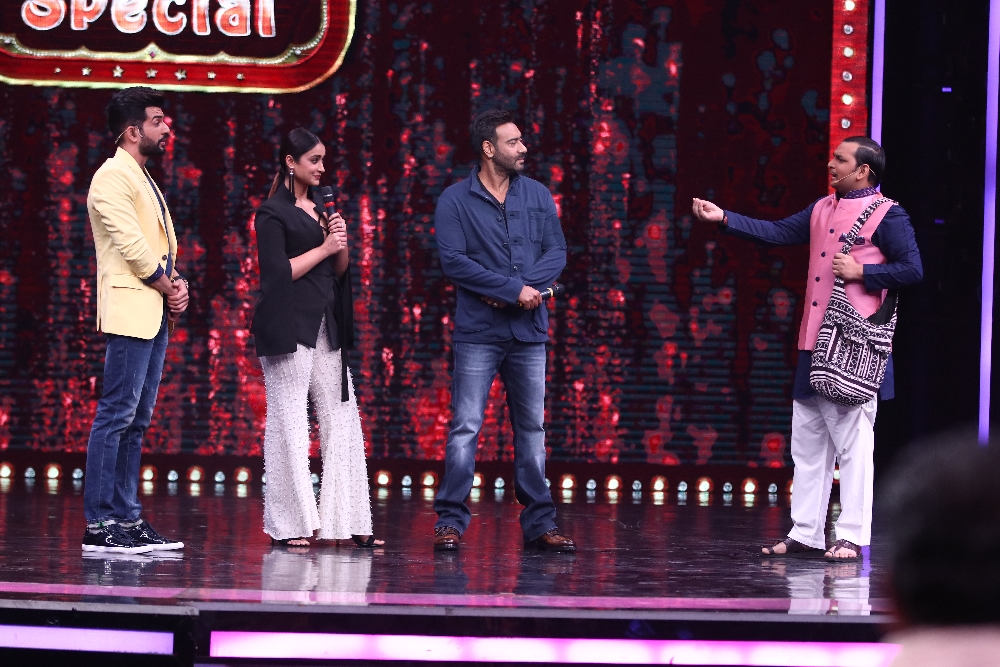 Super Dancer weekend episode with Ajay Devgn, Ileana D Cruz & Sunidhi Chauhan - 0