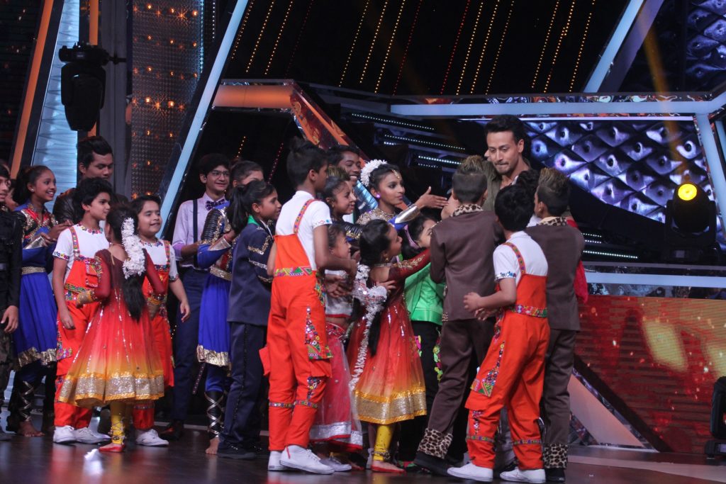 Tiger Shroff, Disha Patani, Chitrangda Singh on the sets of DID Li’l Masters - 3