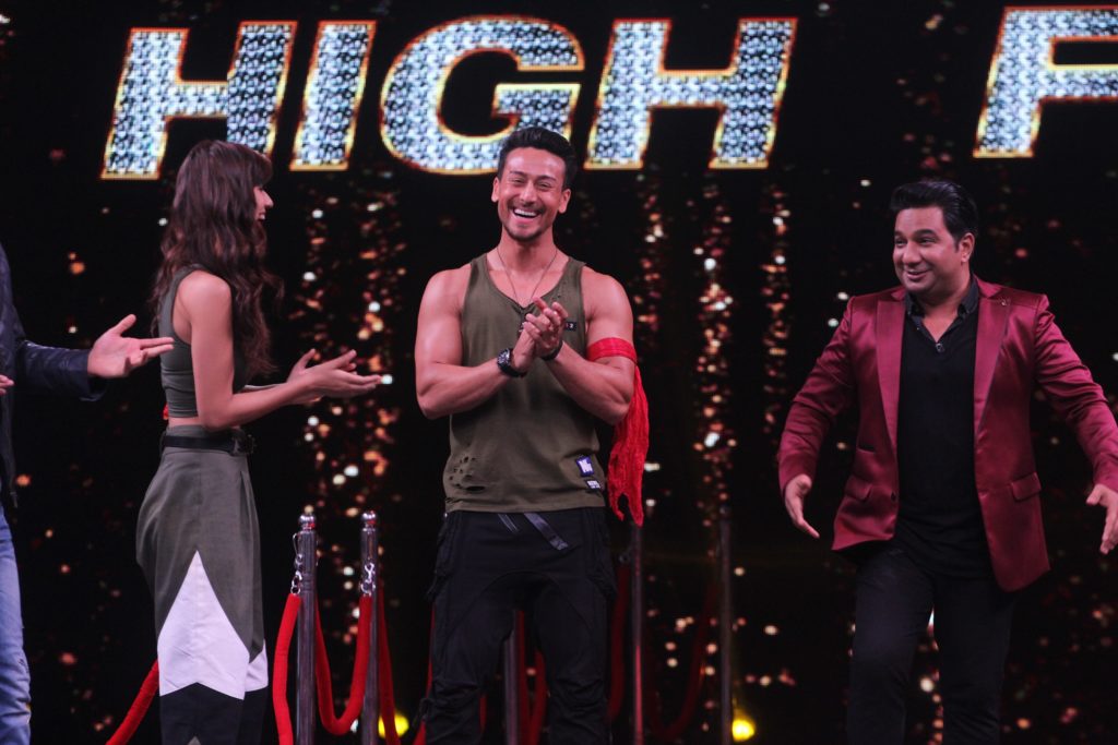 Tiger Shroff and Disha Patani promote Baaghi 2 on &TV’s High Fever…Dance Ka Naya Tevar - 1