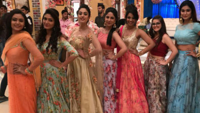 Floral-themed engagement in Zee TV’s Kaleerein