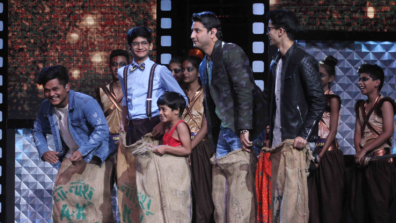 Choreographer and Judge Marzi Pestonji’s sack challenge on DID L’il Masters