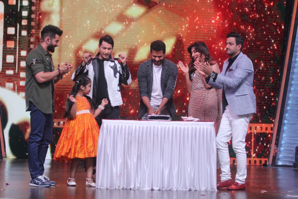 Prabhudeva’s birthday celebrations on Zee TV’s DID Li’l Masters - 4