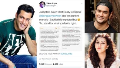 Salman Khan’s jail-term brings Bigg Boss rivals Vikas Gupta and Shilpa Shinde together!!