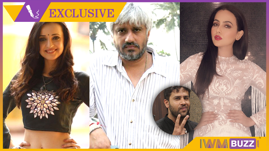 Sanaya Irani, Vikram Bhatt, Sana Khan in Vikram Bhatt's web-series, Zindabaad