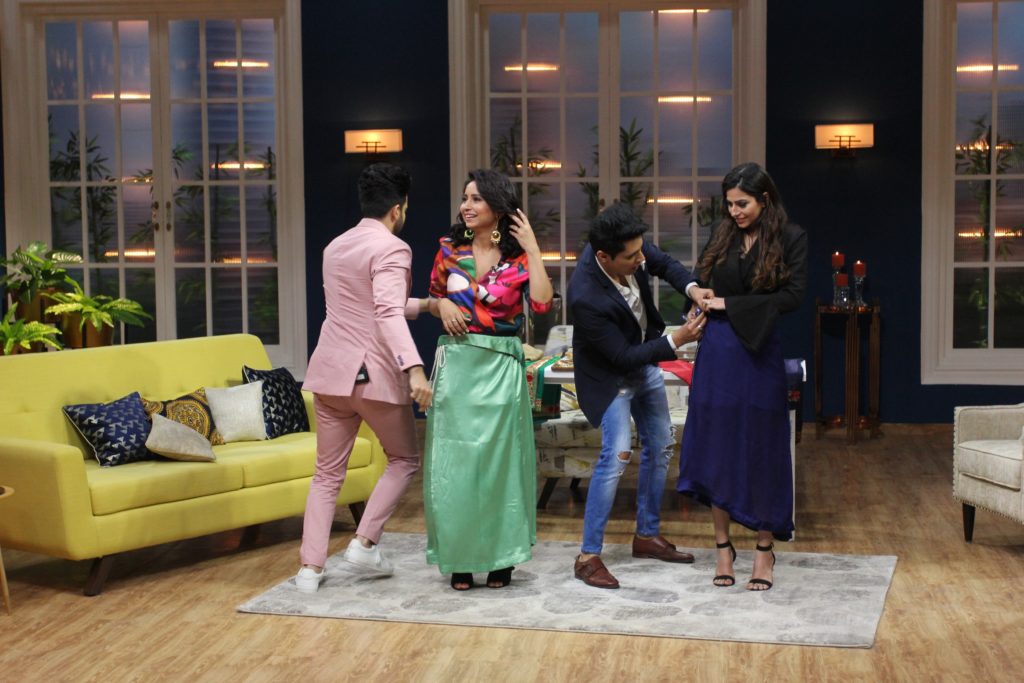 Ssudeep Sahir and Dheeraj Dhoopar dress up their wives on JuzzBaatt - 0