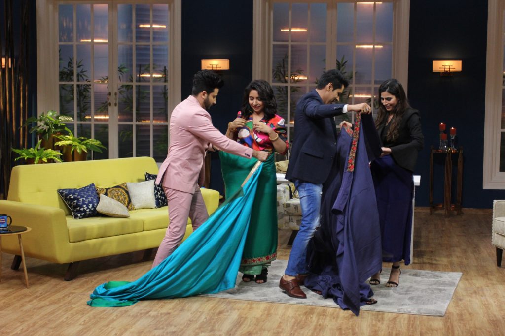 Ssudeep Sahir and Dheeraj Dhoopar dress up their wives on JuzzBaatt - 3