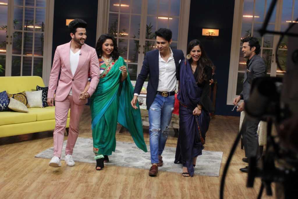 Ssudeep Sahir and Dheeraj Dhoopar dress up their wives on JuzzBaatt - 6