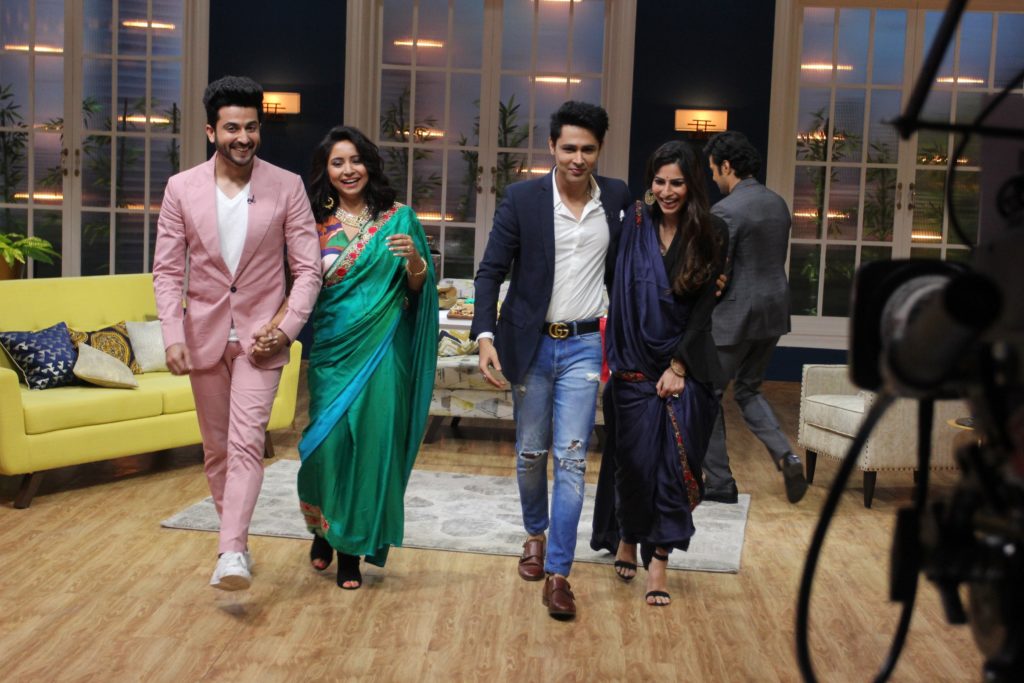 Ssudeep Sahir and Dheeraj Dhoopar dress up their wives on JuzzBaatt - 7