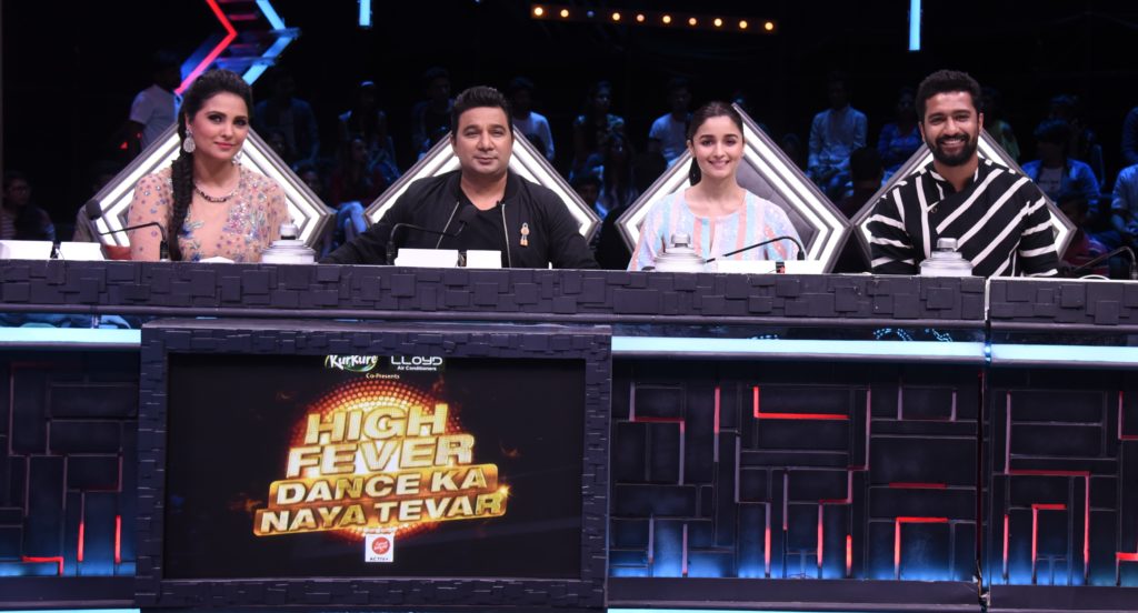Alia Bhatt and Vicky Kaushal on the sets of High Fever - 5