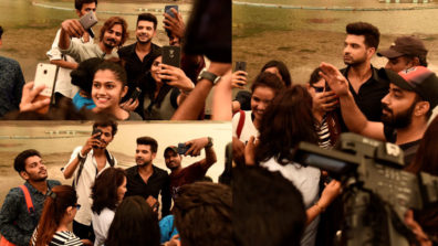 Karan Kundra mobbed by fans in Lavasa