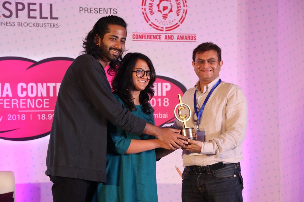 TVF & Girliyapa win big at India Content Leadership Awards 2018 - 2