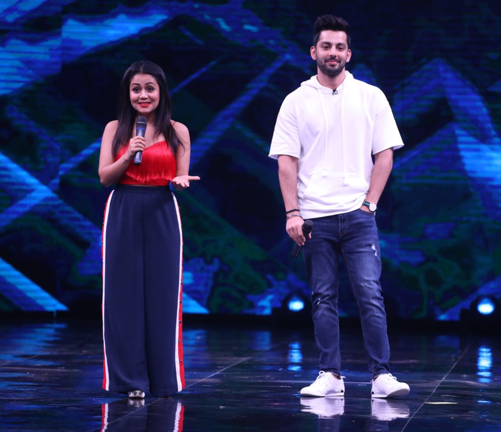 Neha Kakkar and Himansh Kohli on the sets of High Fever - 2