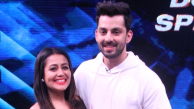 Neha Kakkar and Himansh Kohli on the sets of High Fever