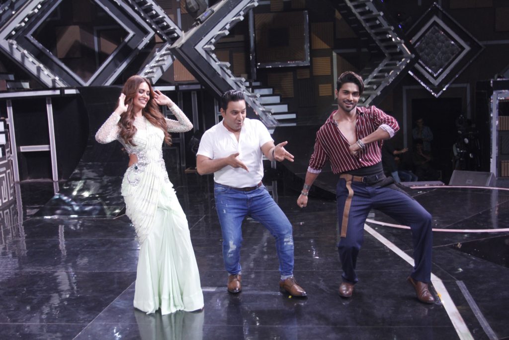 Raghav Juyal and Punit Pathak on the sets of High Fever - 1