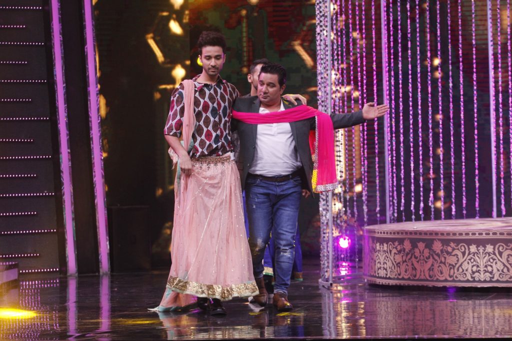 Raghav Juyal and Punit Pathak on the sets of High Fever - 0