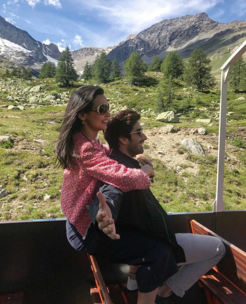 Sanaya Irani and Mohit Sehgal holidaying in Switzerland - 0