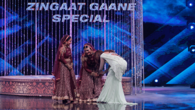 Esha Gupta touches contestant’s feet on &TV’s High Fever…Dance ka Naya Tevar