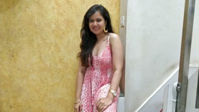 Roopal Tyagi poses after a fun LIVE chat with IWMBuzz