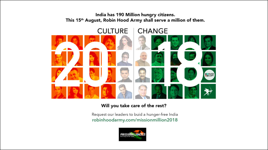 #MissionMillion2018 – Building a hunger-free India