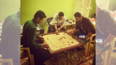 Nimki Mukhiya boys bond over a game of carrom on sets