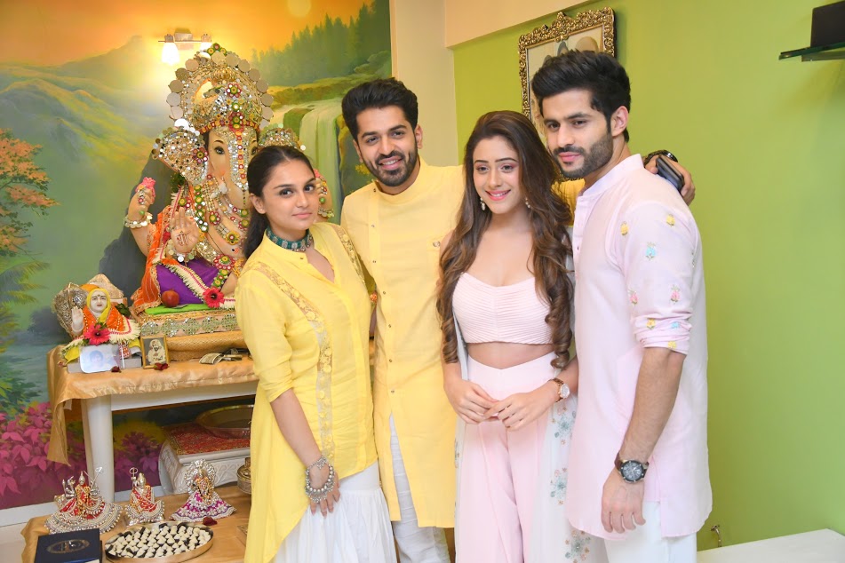 TV industry visits Sandiip Sikcand’s Ganpati - 2