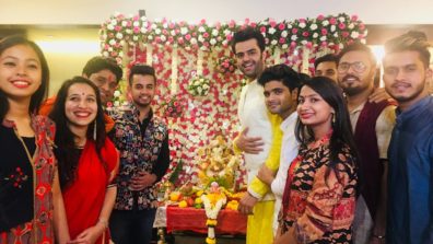 Indian Idol 10 contestants celebrated Ganesh Chaturthi with Maniesh Paul