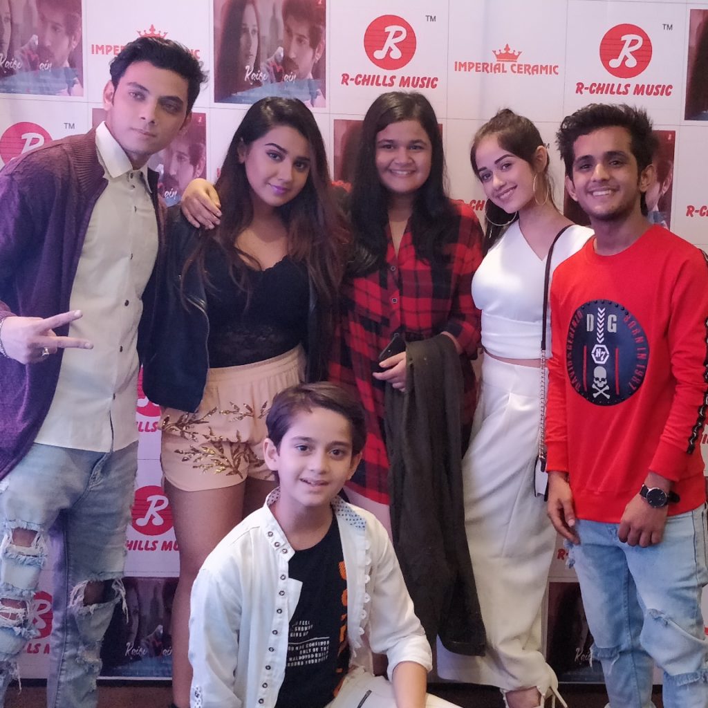 Launch of Namish Taneja and Jannat Rahmani’s music video ‘Kaise Main’ - 1