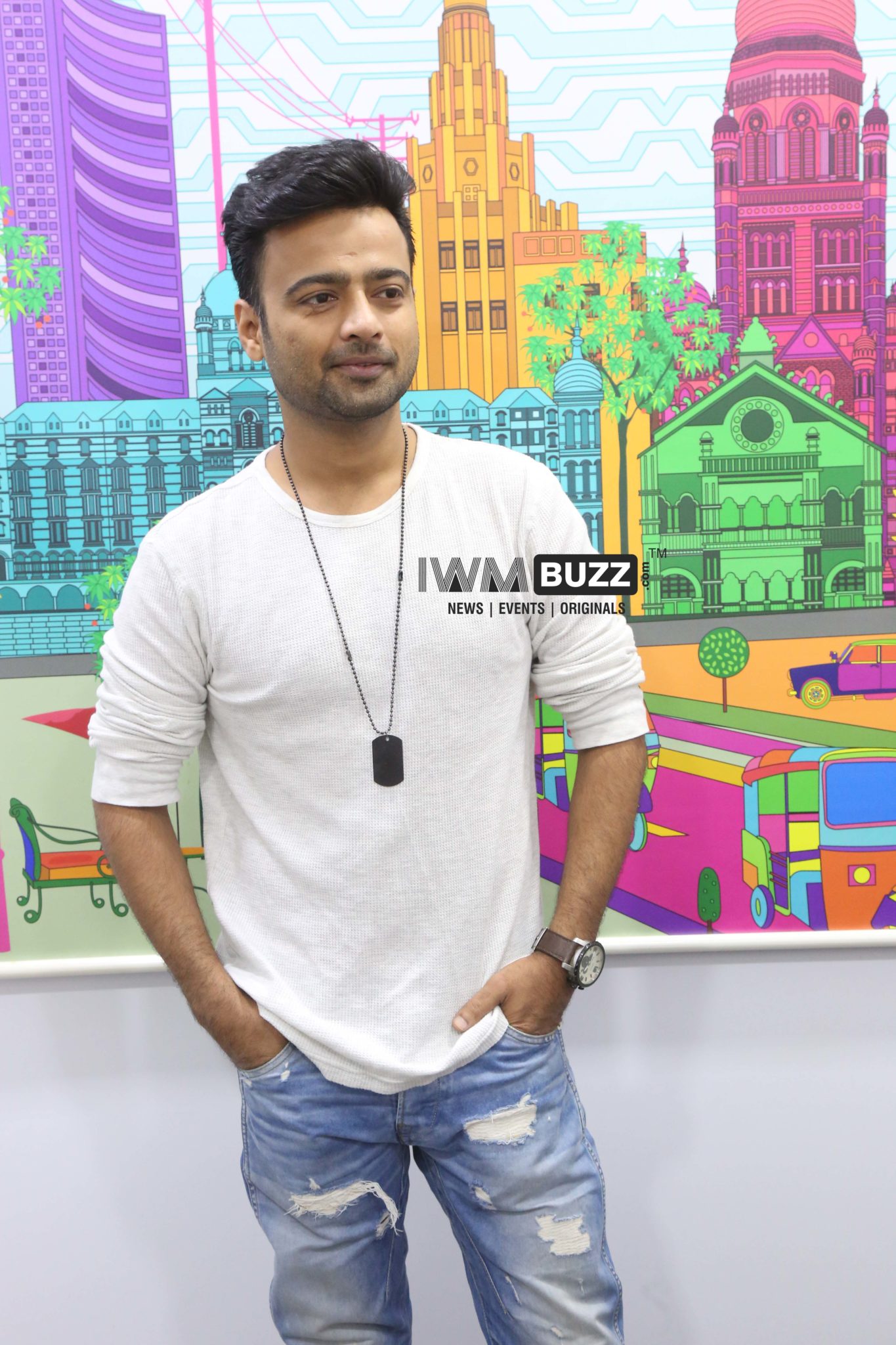 Manish Naggdev in the den of IWMBuzz