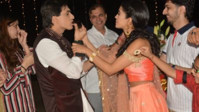 Mohsin Khan’s birthday celebration on the set of Yeh Rishta Kya Kehlata Hai