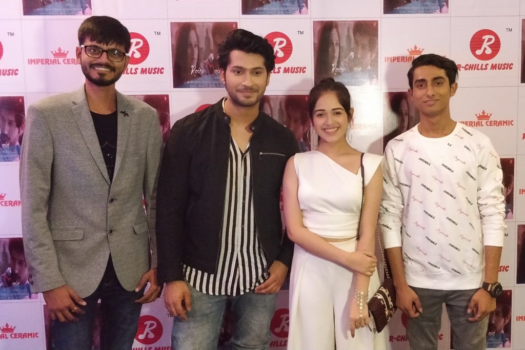 Launch of Namish Taneja and Jannat Rahmani’s music video ‘Kaise Main’ - 5