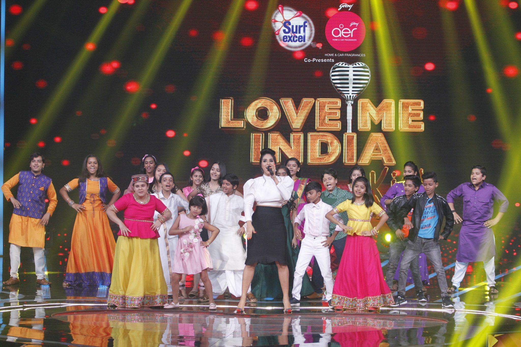 On the sets of &TV’s Love Me India