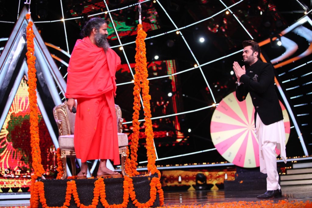 Ramdev Baba, Jawed Ali and Bappi Lahiri join Diwali special episode on Indian Idol 10 - 10