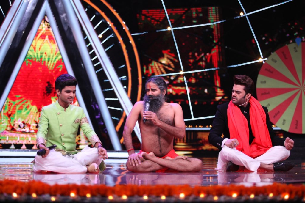 Ramdev Baba, Jawed Ali and Bappi Lahiri join Diwali special episode on Indian Idol 10 - 16