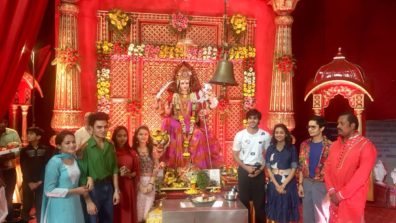 Yeh Un Dinon Ki Baat Hai cast celebrates Navratri festival!