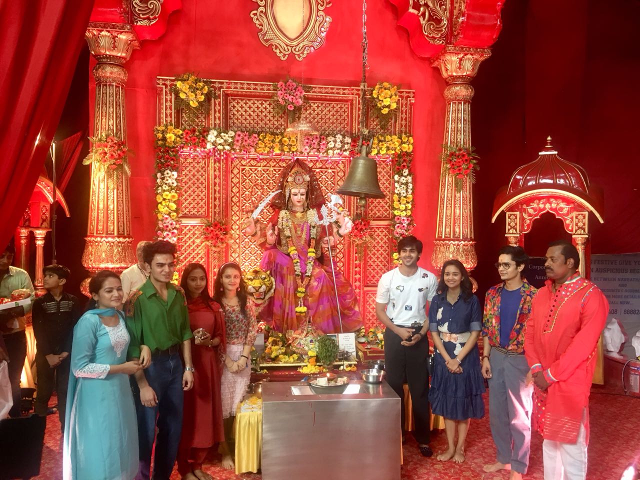 Yeh Un Dinon Ki Baat Hai cast celebrates Navratri festival!
