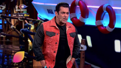 “I will throw you people out,” says Salman to Saba and Srishty in Weekend Ka Vaar