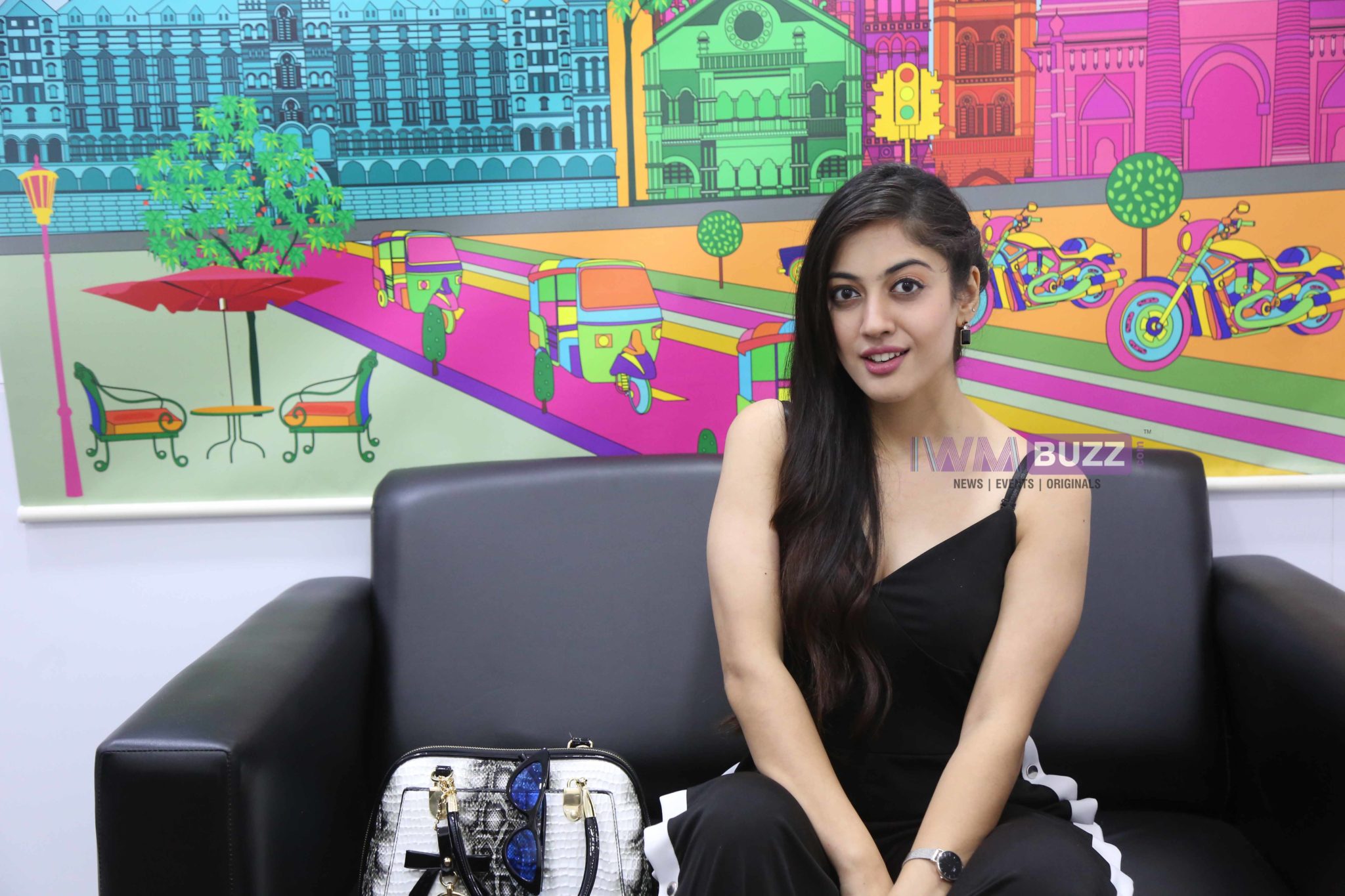 Aditi Sharma poses after a fun LIVE chat with IWMBuzz