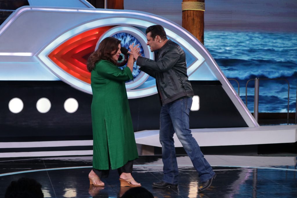 Salman Khan meets Farah Khan in Bigg Boss 12 Weekend Ka Vaar - 0