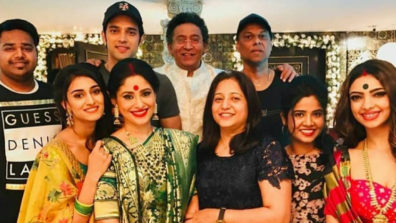 Erica Fernandes’ family visits the sets of Kasautii Zindagii Kay