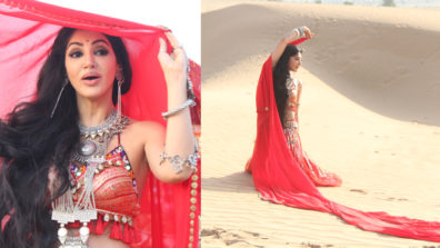 Reyhna Pandit dances bare feet on the hot sands of Rajasthan for Zee TV’s Manmohini