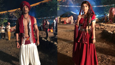 Shaheer Sheikh and Sonarika Bhadoria’s ‘banjara’ look in Colors’ Dastaan-E-Mohabbat Salim Anarkali