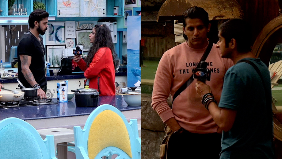 Surbhi Rana and Deepak Thakur fight it out in breaking news task in the Bigg Boss 12
